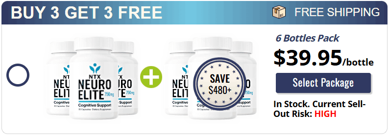 NTX NeuroElite Cognitive Support 9